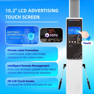 Body Comosition Machine Bioimpedance Weighing Scale BMI Body Fat Measuring Instruments With Tablet Big Screen