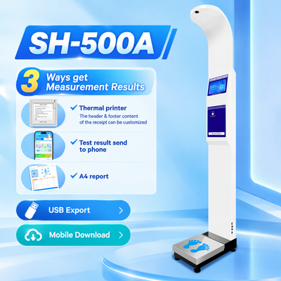 Iso Certification Intelligent Height and Weight Scale Machine with Thermal Printer