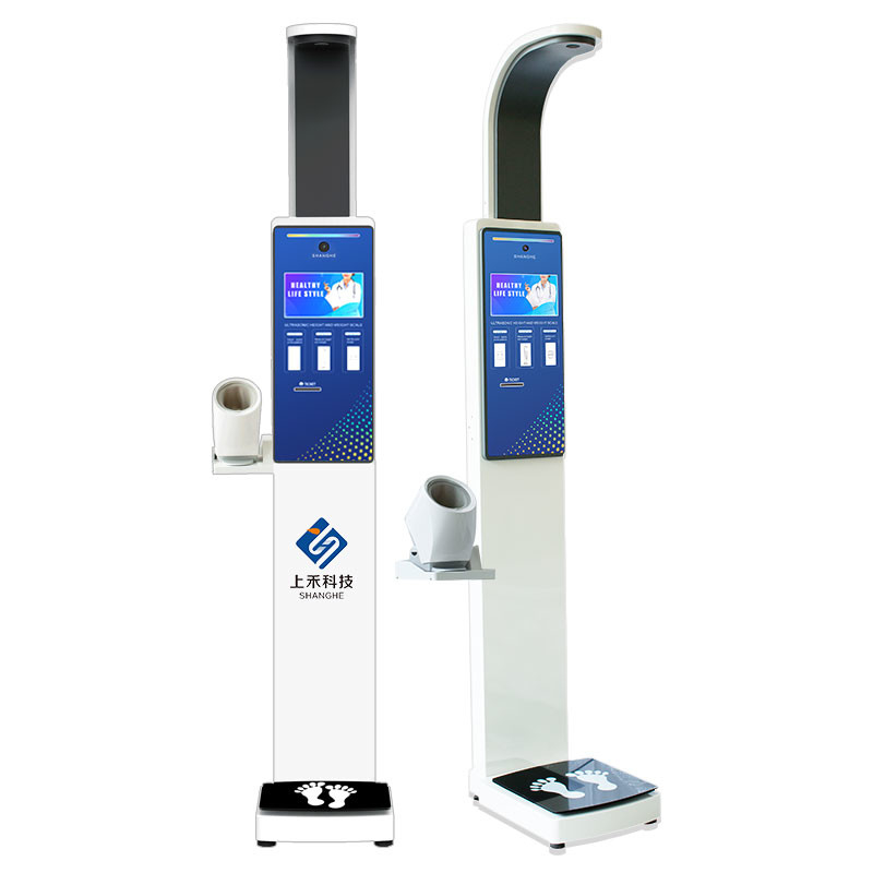 Multi functional Digital Weight Height Measuring Scale Bmi Height and Weight Blood Pressure Scale