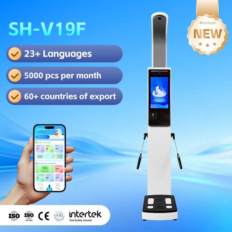 Height Weight Full Body Scanner All Age Body Composition Analyzer for Gym Clinic BMI Fat and Muscle Analysis Machine
