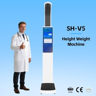 Balance corporelle de santé avec poids et taille, poids IMC, pour clinique de pharmacie