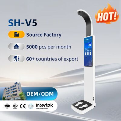 Échelle numérique électronique de taille et de poids du corps humain