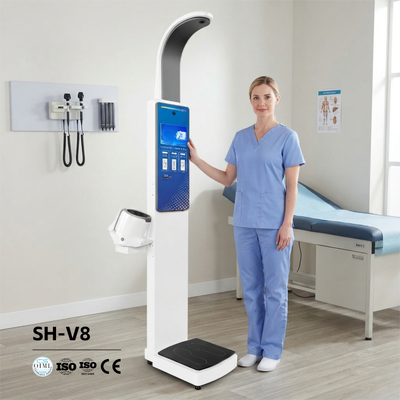 Tensiomètre intelligent, échelle de taille et de poids, mesure de la fréquence cardiaque, écran tactile